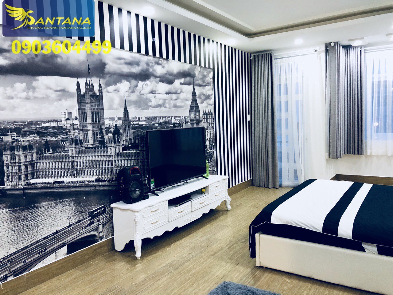 Vị trí tuyệt sang trục đường Q.tế Nguyễn Văn Trỗi: Nhà 4 lầu full nội thất ngoại nhập như k.sạn 5*